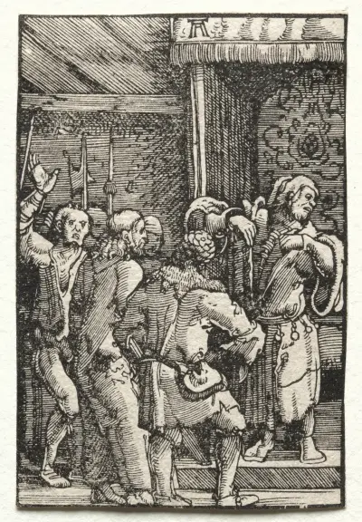 Christ before Caiaphas, Albrecht Altdorfer