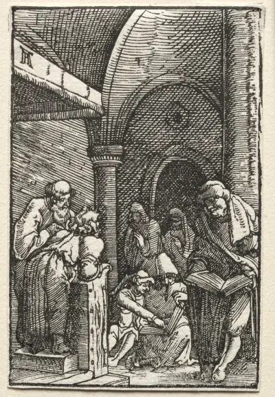 Christ Disputing with the Doctors, Albrecht Altdorfer