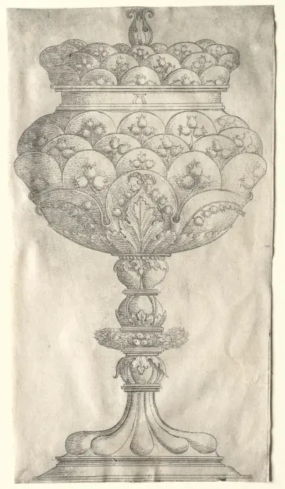 Goblet with Lillies of the Valley, Albrecht Altdorfer