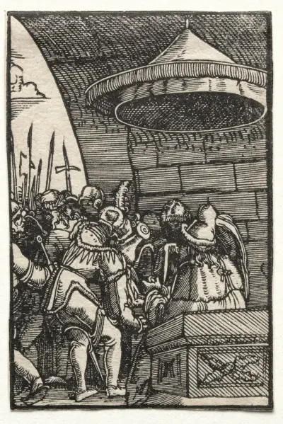 Pilate Washing His Hands, Albrecht Altdorfer