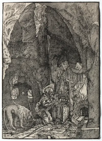 St. Jerome in the Cave, 1513 – Nr. 2, Albrecht Altdorfer