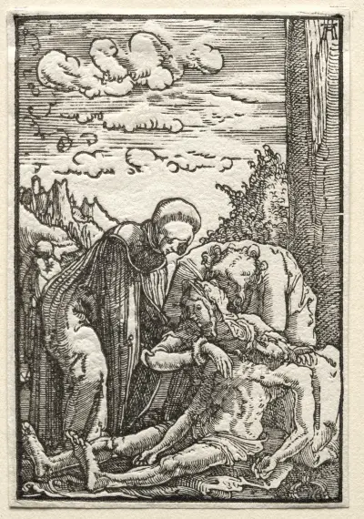 The Lamentation beneath the Cross, Albrecht Altdorfer
