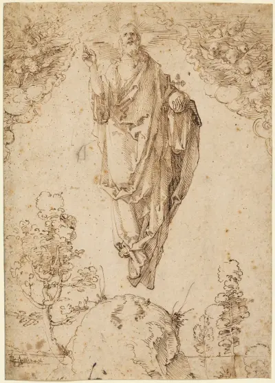 Ascension of Christ av Albrecht Dürer