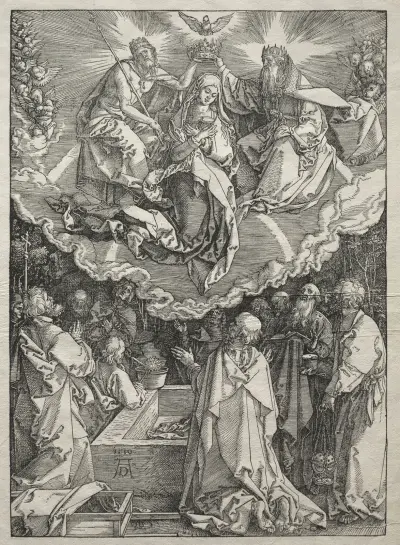 Assumption of the Virgin av Albrecht Dürer