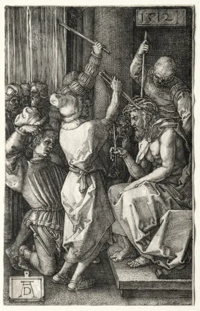 Christ Crowned with Thorns av Albrecht Dürer
