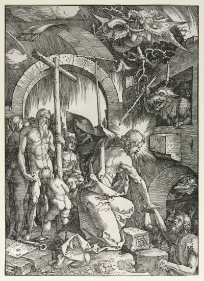 Christ Descending into Limbo av Albrecht Dürer