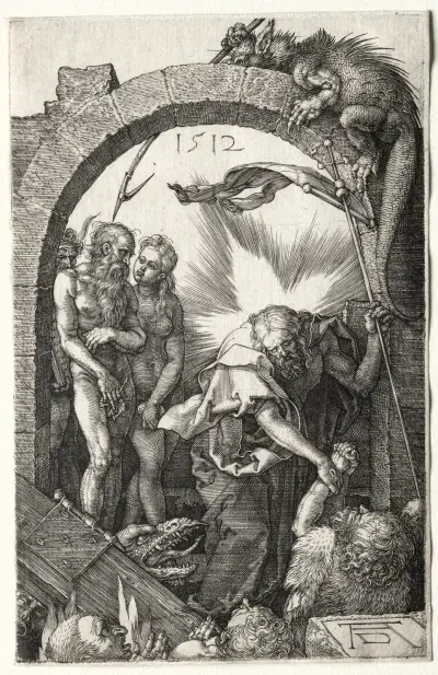 Christ in Limbo av Albrecht Dürer