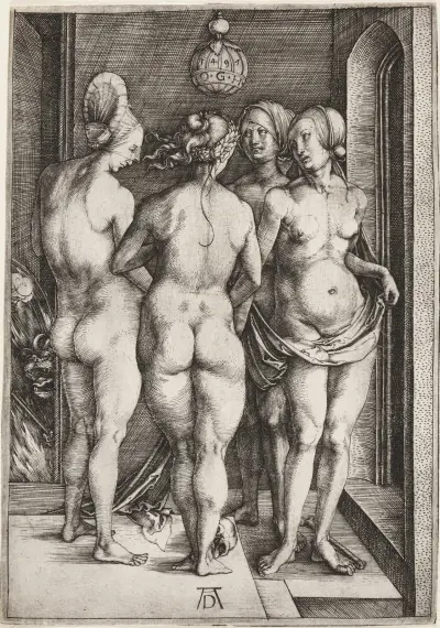 Four Naked Women (The Four Witches) von Albrecht Dürer