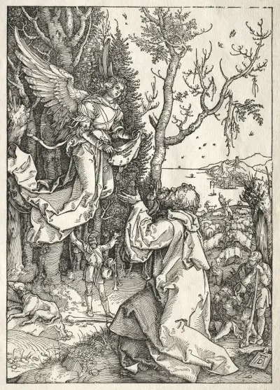 Joachim and the Angel av Albrecht Dürer