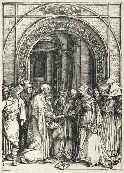 Marriage of the Virgin and St. Joseph av Albrecht Dürer