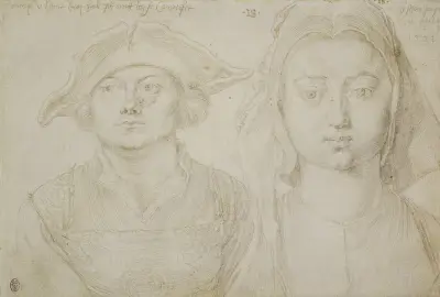 Marx Ulstat; The Beautiful Young Woman of Antwerp av Albrecht Dürer