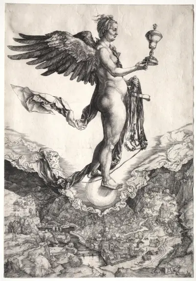 Nemesis av Albrecht Dürer