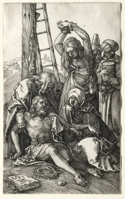 The Lamentation av Albrecht Dürer