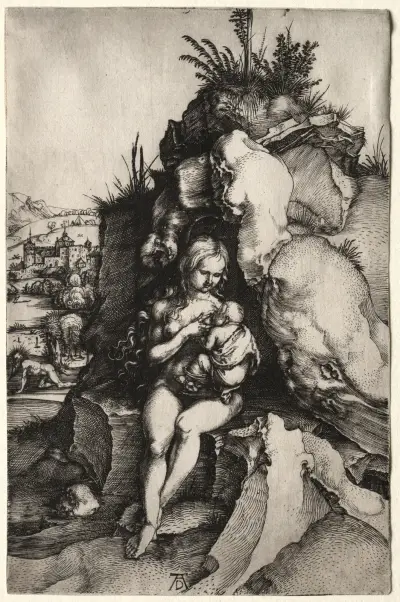 The Penance of St. John Chrysostom av Albrecht Dürer