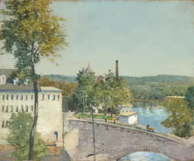 U.S. Thread Company Mills, Willimantic, Connecticut, Julian Alden Weir