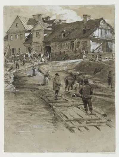 An der Weichsel von Aleksander Gierymski
