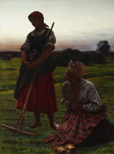 Gebet des Angelus Domini von Aleksander Gierymski