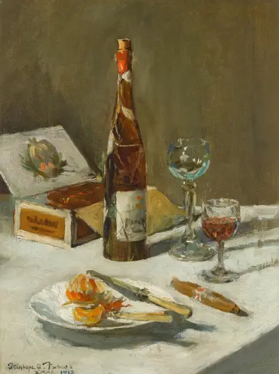 A Christmas Repast av Stanhope Alexander Forbes