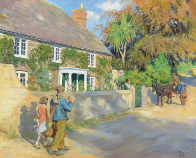 An old Cornish manor av Stanhope Alexander Forbes