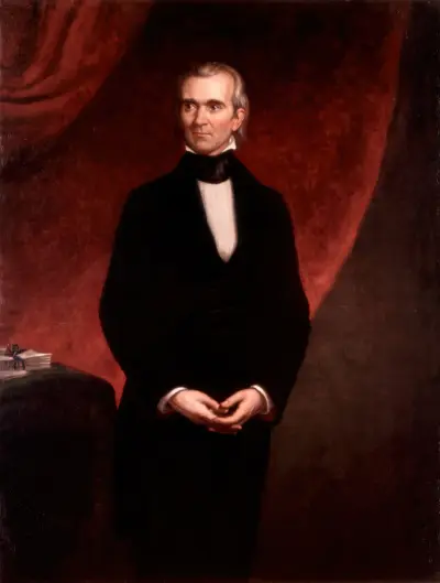 James Knox Polk, 1858 av George Peter Alexander Healy