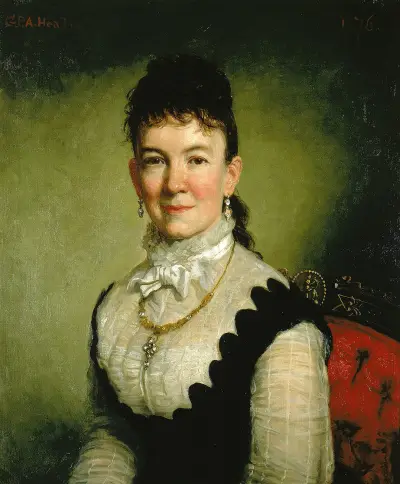Mrs. Albert J. Myer (Catherine Walden) av George Peter Alexander Healy