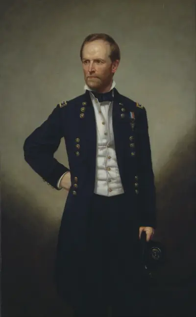 William T. Sherman av George Peter Alexander Healy