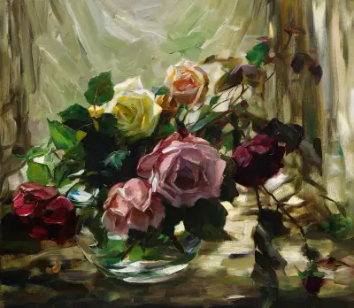 Rosen auf Schleier, Alexander Koester