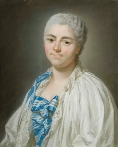Portrait de Charlotte Boutin, Vicomtesse de Montboissier von Alexander Roslin