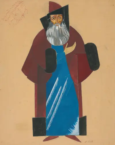 Costume Design for a Boyar von Alexandra Exter