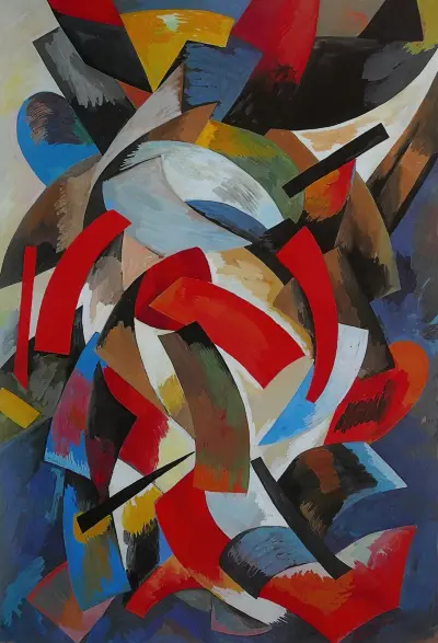 Dynamique des couleurs von Alexandra Exter