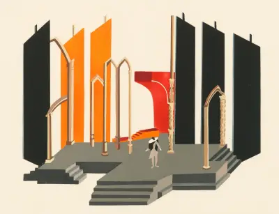 Maquettes de Théatre 2 von Alexandra Exter