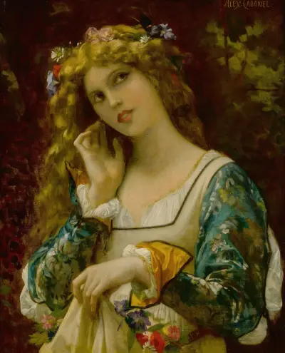 Écoutant La Voix D’echo av Alexandre Cabanel