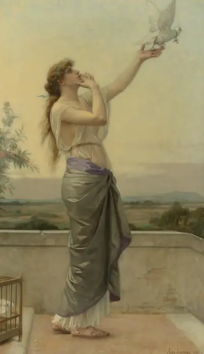 Love’s Messenger av Alexandre Cabanel