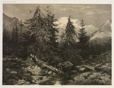 Alpine Stream, Alexandre Calame