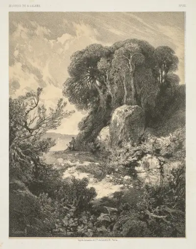 Oeuvres de A. Calame; No. 52, Alexandre Calame