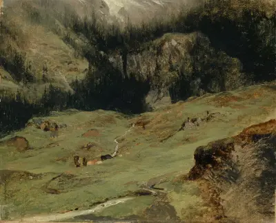Rosenlaui Alp, Alexandre Calame