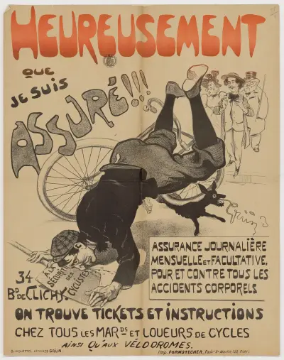 Heureusement que je suis assuré !!! av Jules-Alexandre Grün