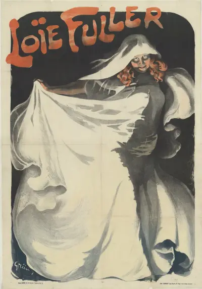 Loïe Fuller av Jules-Alexandre Grün