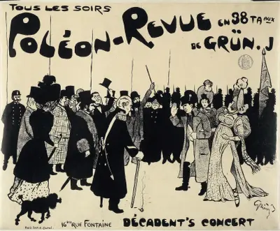 Tous Les Soirs Poleon-Revue En 38 Ta Aux ,De Grun. J av Jules-Alexandre Grün