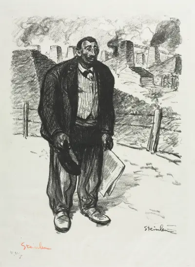 L’Honnête ouvrier av Théophile Alexandre Steinlen