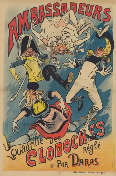 Ambassadeurs. Quadrille des Clodoches réglé par Darras von Alfred Choubrac