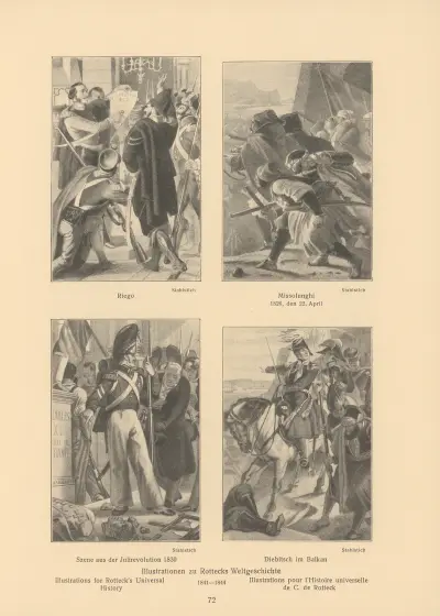 Illustrations for Rotteck’s Universal History, 1841 – Nr. 5, Alfred Rethel