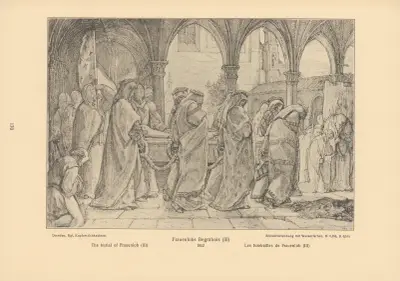 The burial of Frauenlob (III), Alfred Rethel