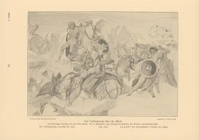 The Carthaginians crossing the Alps, Alfred Rethel