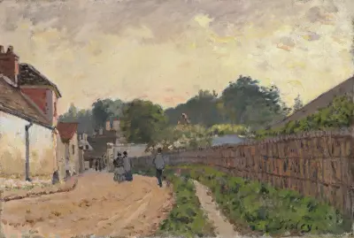 Marly-le-Roi av Alfred Sisley