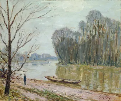 The Loire av Alfred Sisley