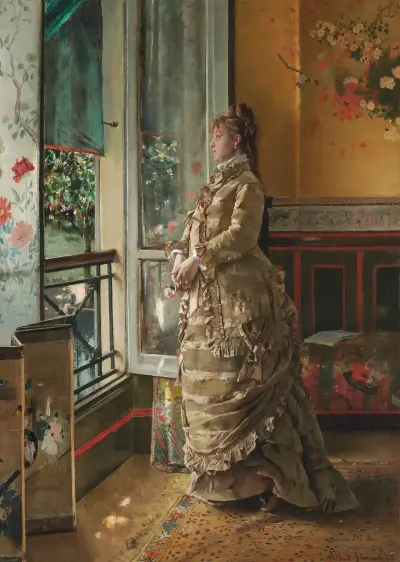 Mélancolie, Alfred Stevens