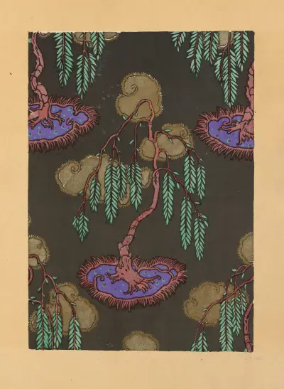 20 compositions en couleurs dans le style oriental Pl.11 av Emile-Allain Séguy