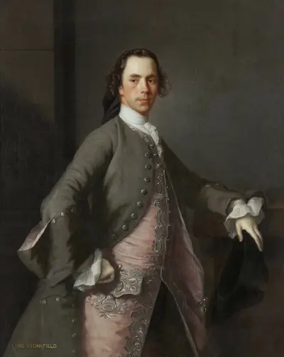 Portrait Of John Campbell av Allan Ramsay
