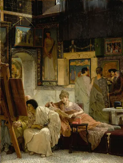 A Picture Gallery, Lawrence Alma-Tadema